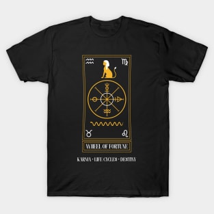 Wheel Of Fortune, Karma, Life Cycles, Destiny T-Shirt